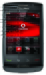 Vodafone y RIM lanzan el nuevo Blackberry Storm 2